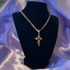 Rose necklace